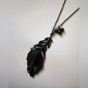 Alex Monroe feather necklace
